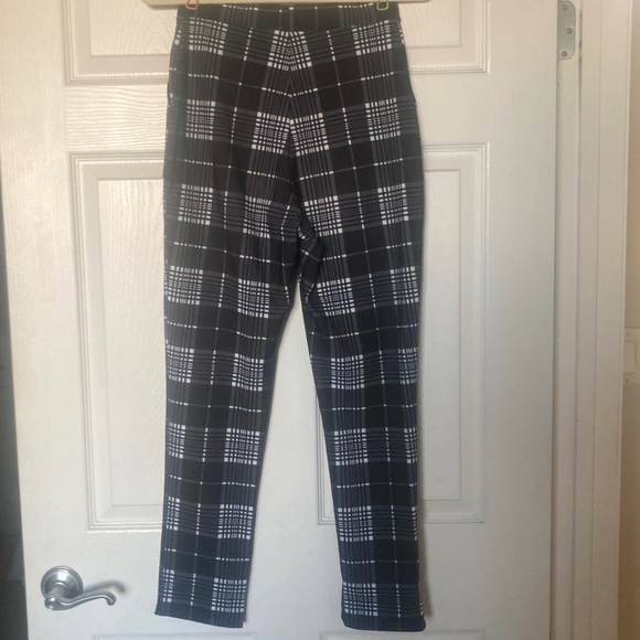 BlackMilk Clothing Tartan Mono Cuffed Pants | Toasties | LE  | Size Small - Picture 3 of 6